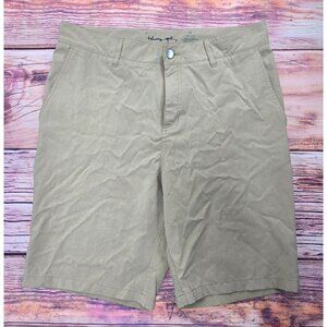 Panama Jack Mens Khaki Stretch Shorts Size 33